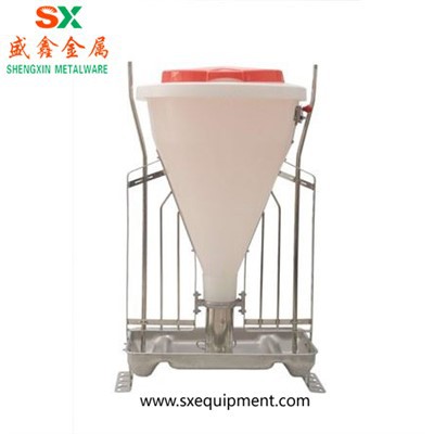 Dvostranski nerjaveči krmilniki za prašiče